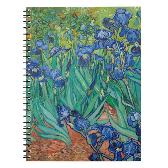 Irises, 1889 notebook (Front)