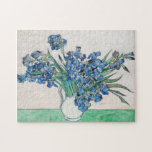 Irises (1890) by Vincent Van Gogh  Jigsaw Puzzle<br><div class="desc">Are you a fan of Vincent Van Gogh - the famous dutch painter? Or are you a fan of old historical paintings in general? Here is one of them: Irises,  by Vincent Van,  painted in 1890.</div>