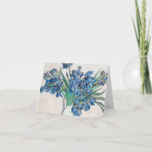 Irises (1890) by Vincent Van Gogh.