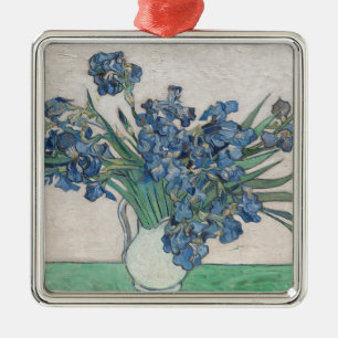 Irises, 1890 metal ornament