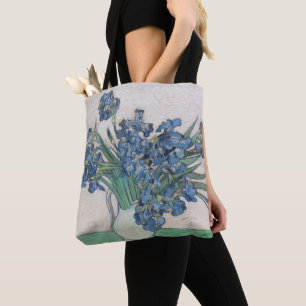 Irises, 1890 tote bag