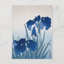 Irises by Ohara Koson