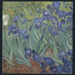 Irises by Van Gogh Blue Iris flowers Napkin<br><div class="desc">Digital image courtesy of the Getty's Open Content Program. Irises by Van Gogh is a beautiful french impressionist painting by Vincent Van Gogh. In May 1889, after episodes of self-mutilation and hospitalisation, Vincent van Gogh chose to enter an asylum in Saint-Rémy, France. There, in the last year before his death,...</div>