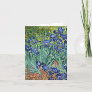 Irises by Van Gogh Card