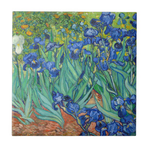 Irises by Van Gogh Ceramic Tile