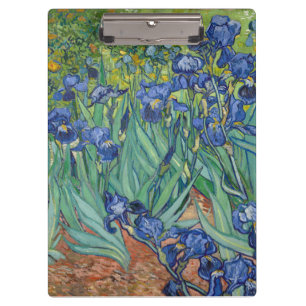 Irises by Van Gogh Clipboard