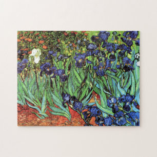 Irises by Van Gogh Fine Art Jigsaw Puzzle
