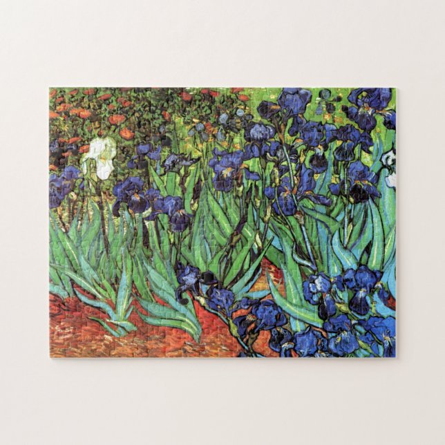 Irises by Van Gogh Fine Art Jigsaw Puzzle (Horizontal)