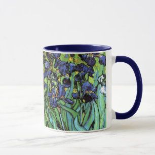 Irises by Van Gogh Fine Art Mug