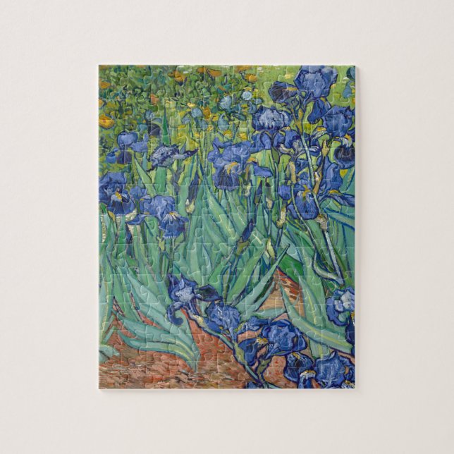 Irises by Van Gogh Jigsaw Puzzle (Vertical)