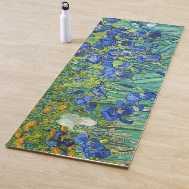 Irises by Van Gogh. Yoga Mat (In Situ)