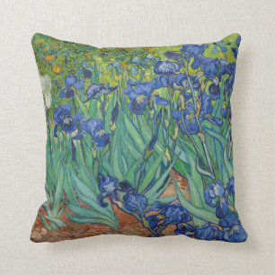 Irises by Vincent Van Gogh 1889 Cushion