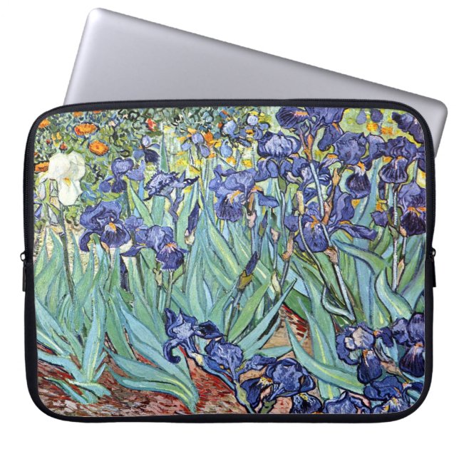 Irises by Vincent van Gogh 1898 Laptop Sleeve (Front)