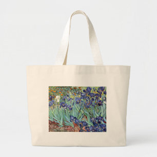 Irises by Vincent van Gogh 1898 Large Tote Bag