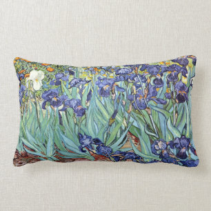 Irises by Vincent van Gogh 1898 Lumbar Cushion