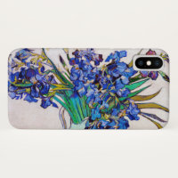 Irises by Vincent Van Gogh blue flowers art
