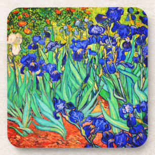 Irises by Vincent Van Gogh Coaster