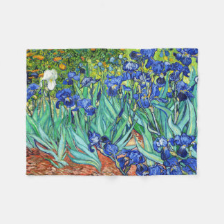 Irises By Vincent Van Gogh Fleece Blanket