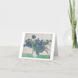 Irises by Vincent Van Gogh Floral Note Card