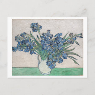 Irises by Vincent Van Gogh Floral Postcard