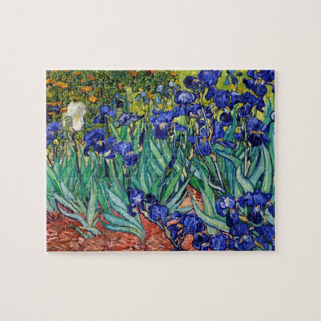 Irises by Vincent van Gogh Jigsaw Puzzle (Horizontal)