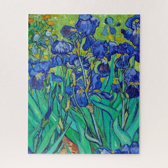Irises by Vincent Van Gogh Jigsaw Puzzle (Vertical)