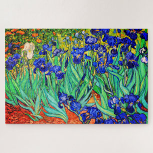 Irises by Vincent Van Gogh Jigsaw Puzzle