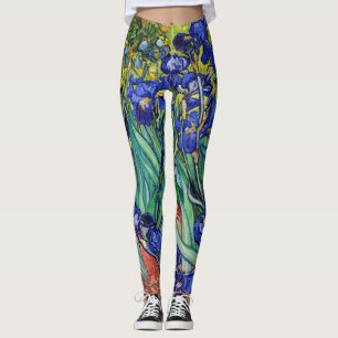 Irises by Vincent van Gogh Leggings