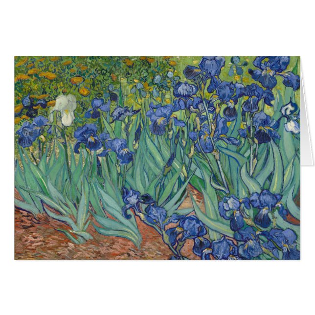 Irises by Vincent van Gogh May 1889 (Front Horizontal)