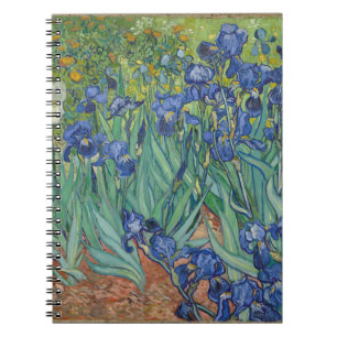 Irises by Vincent Van Gogh Notebook