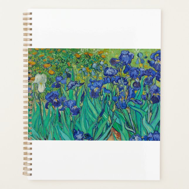 Irises by Vincent van Gogh Planner (Front)