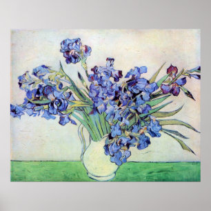 Irises by Vincent van Gogh Poster