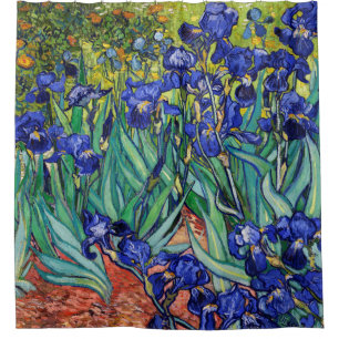 Irises by Vincent van Gogh Shower Curtain