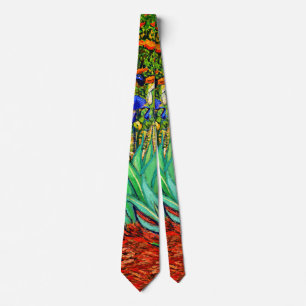 Irises by Vincent Van Gogh Tie