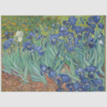 Irises by Vincent Van Gogh Tissue Paper<br><div class="desc">Vincent Van Gogh - Masters of Art Series</div>
