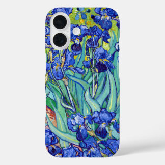 Irises by Vincent Van Gogh vibrant painting art iPhone 16 Case