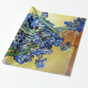 Irises by Vincent van Gogh. Wrapping Paper