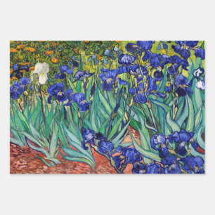 Irises by Vincent van Gogh Wrapping Paper Sheet