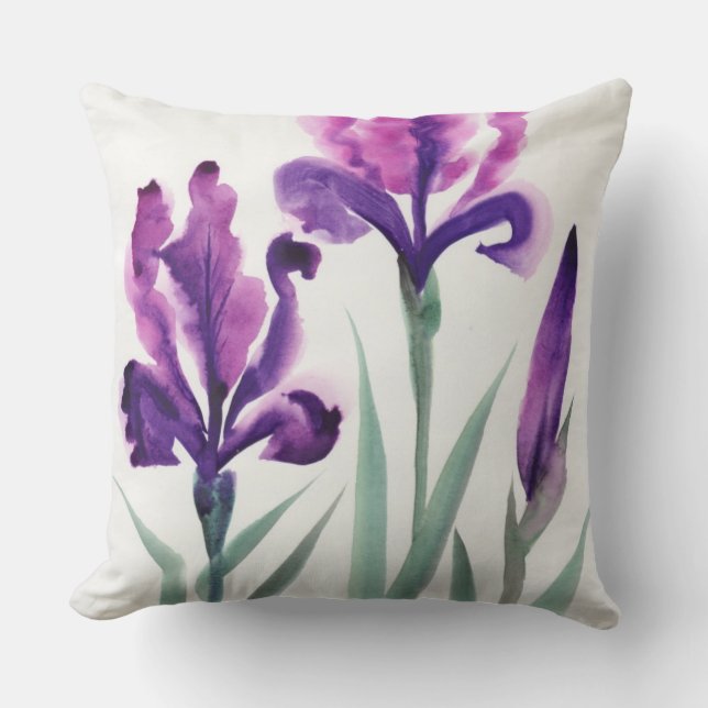 Irises Cushion (Front)