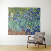 Irises, Floral Oil Painting, Vincent Van Gogh