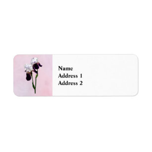 Irises in Love Return Address Label