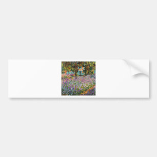 Irises In Monet's Garden Bumper Sticker
