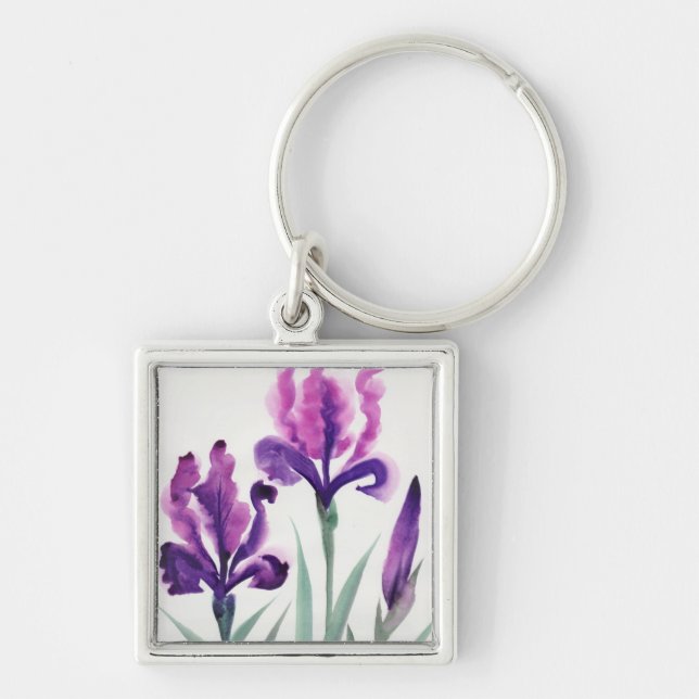Irises Key Ring (Front)