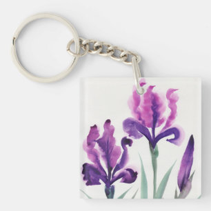 Irises Key Ring