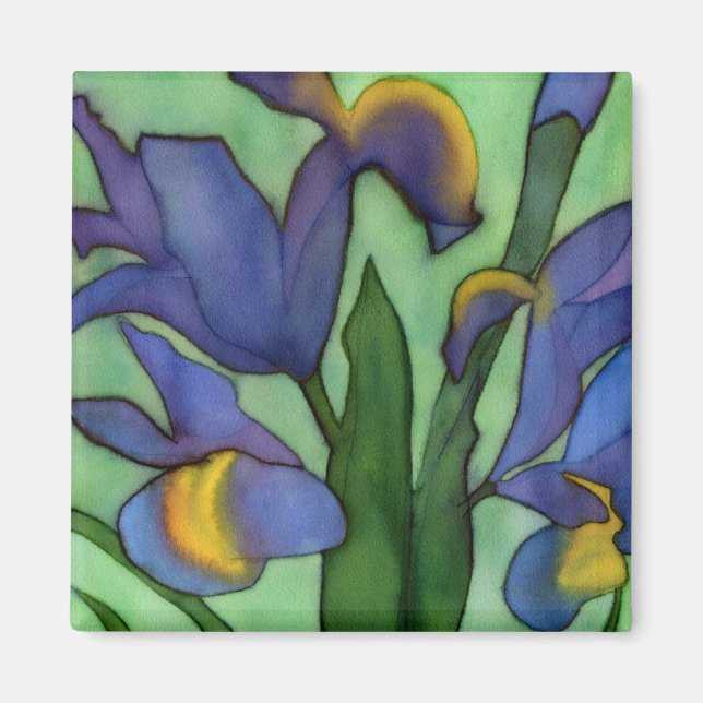 Irises Magnet (Front)