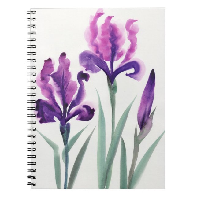 Irises Notebook (Front)