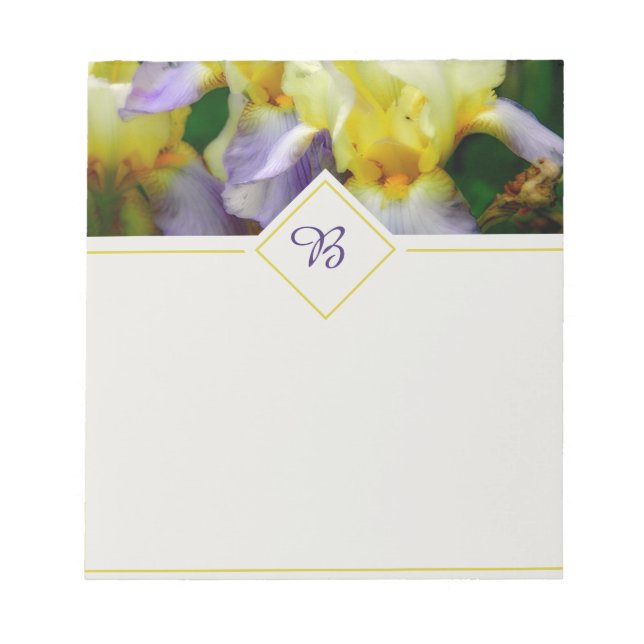 Irises Notepad (Front)