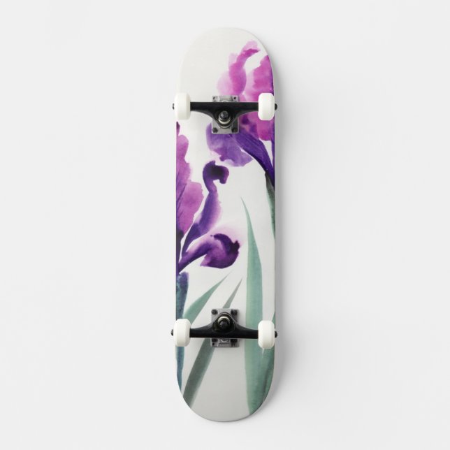 Irises Skateboard (Front)
