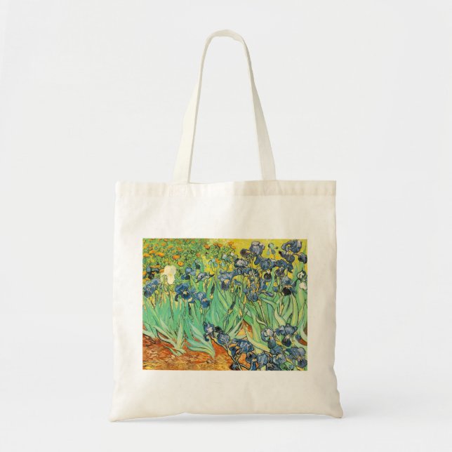 Irises - Van Gogh - c1889 Tote Bag (Front)