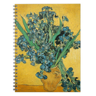 Irises - Van Gogh - c1890 Notebook